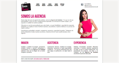 Desktop Screenshot of laagenciadeazafatas.com